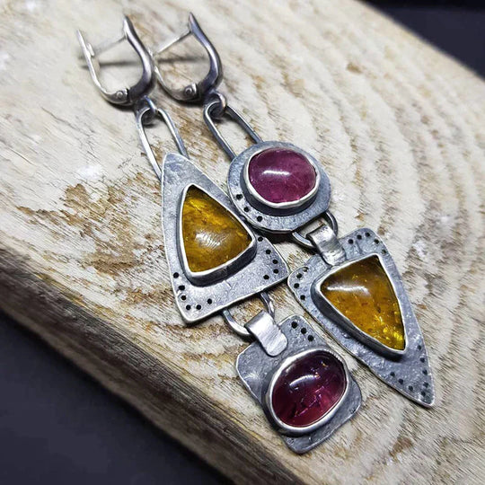 BettyRae - Vintage Triangle Earrings