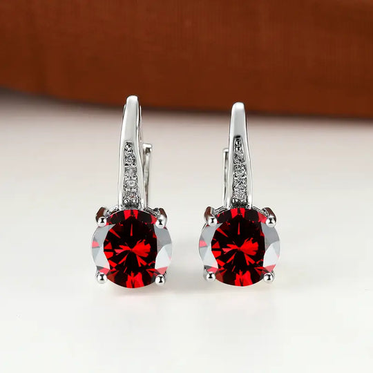 BettyRae - Orvane Earrings White Gold