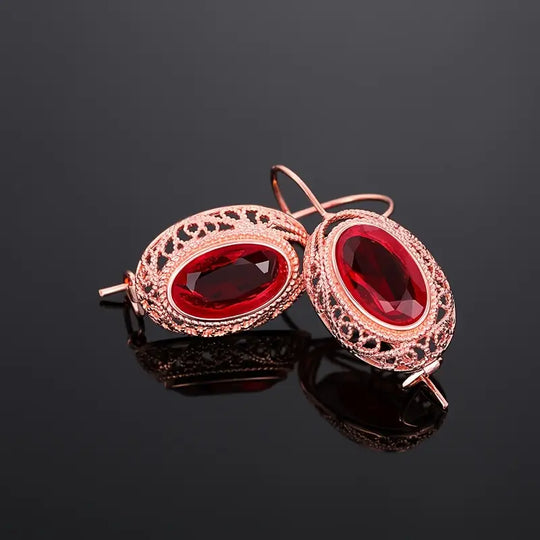 BettyRae - Rougefort Earrings Rose Gold