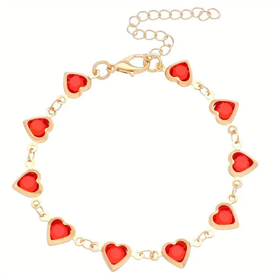 BettyRae - Garnetelle Gold Bracelet