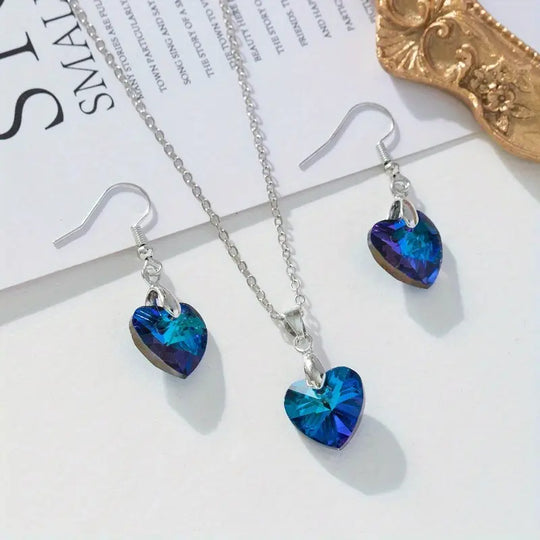 BettyRae - Lenora Caerwyn Jewelry Set White Gold