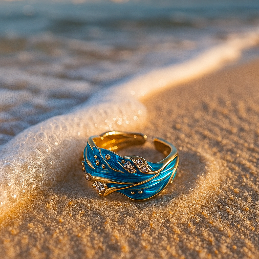 BettyRae - Antique wave ring