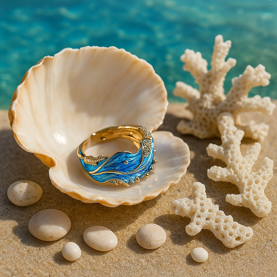 BettyRae - Antique wave ring