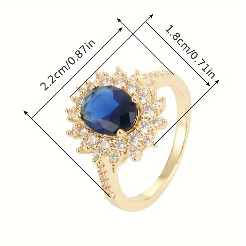 BettyRae - Saphirae Gold Ring