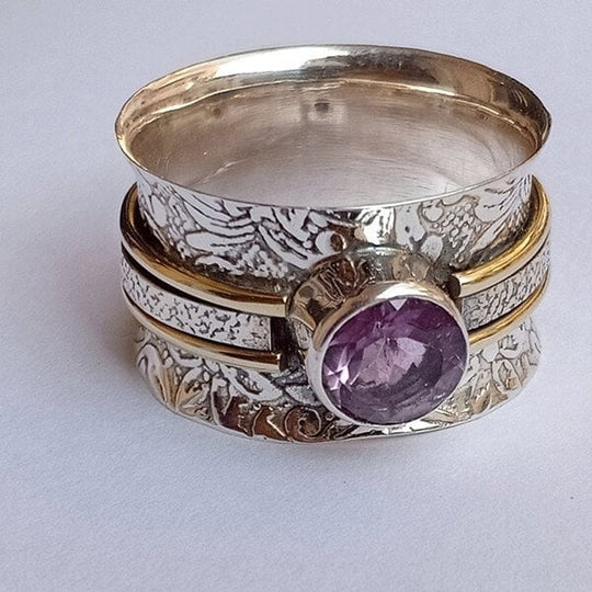 BettyRae - Bohemian Crystal Look Meditation Ring