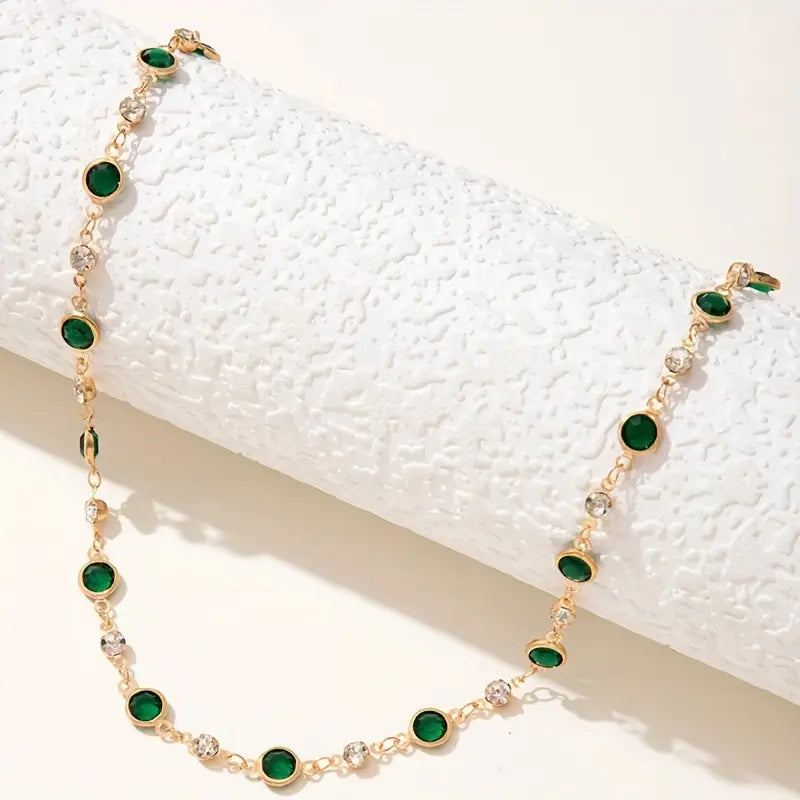 BettyRae - Emerald Green Pendant Necklace