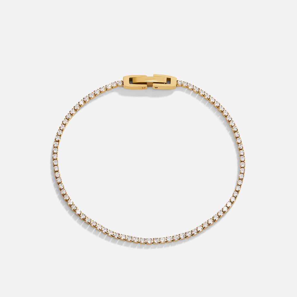 BettyRae - Crystal Gold Bracelet
