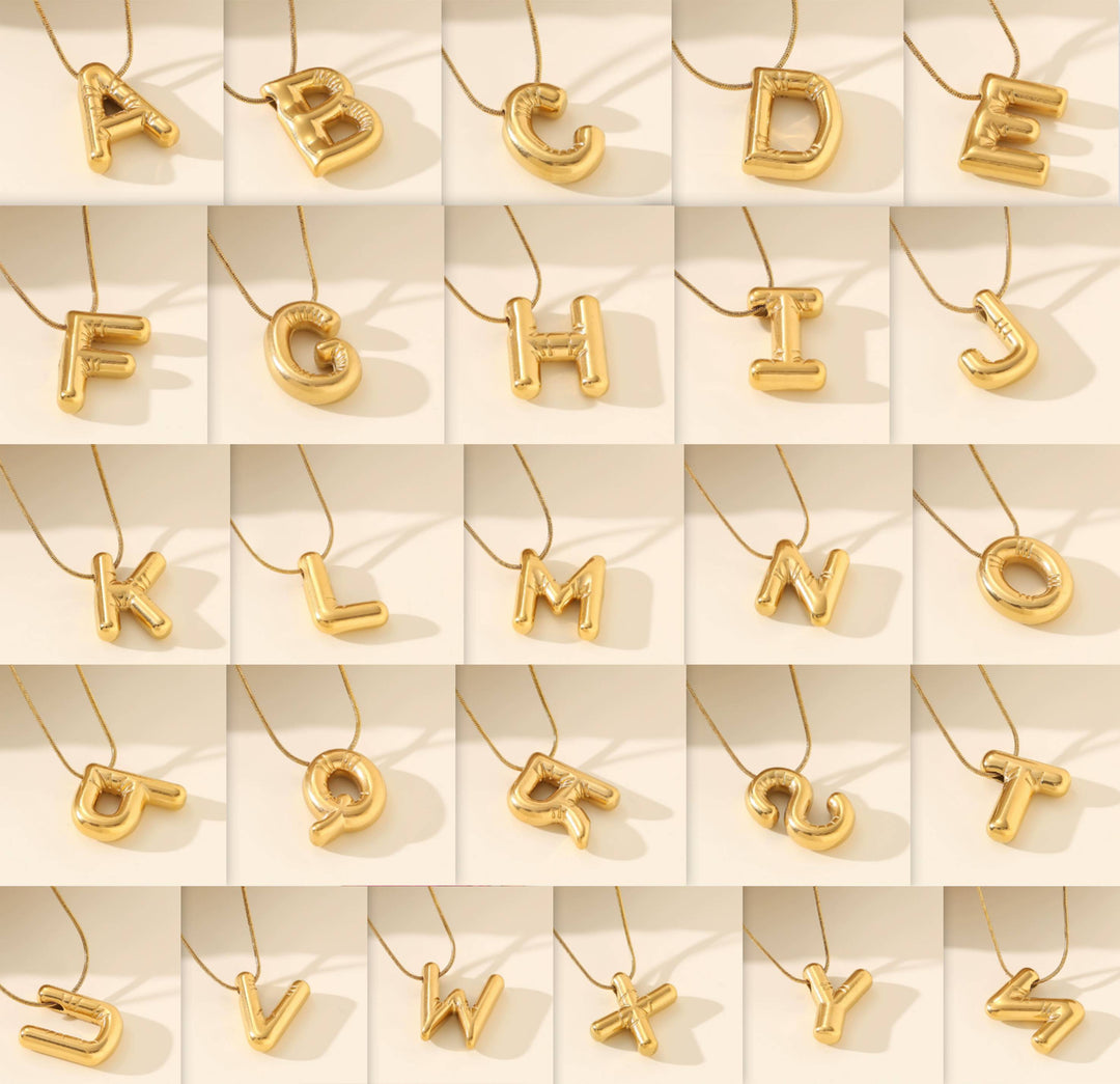 BettyRae - Love letter initial necklace