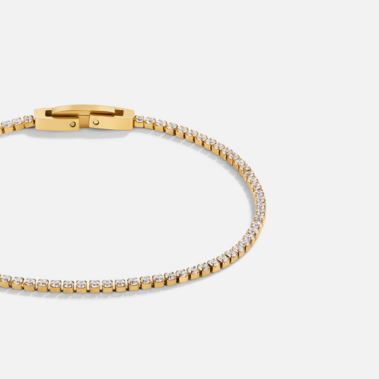 BettyRae - Crystal Gold Bracelet