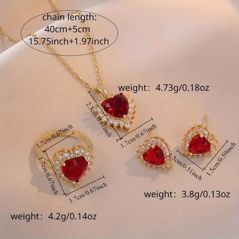 BettyRae - Roubella Gold Jewelry Set