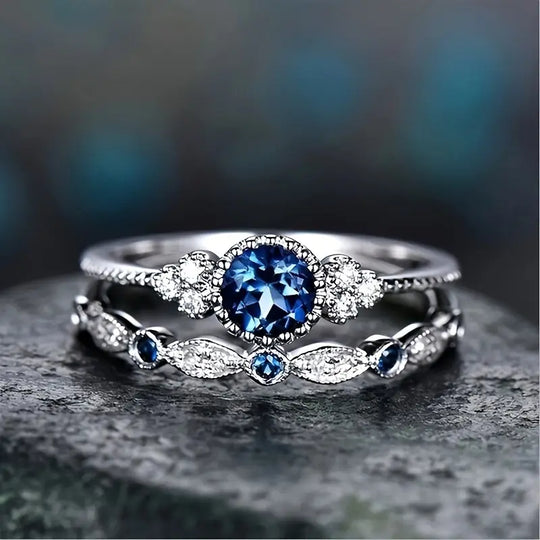 BettyRae - Avelisse Moraziel Gold Ring Set