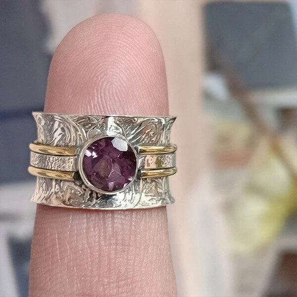 BettyRae - Bohemian Crystal Look Meditation Ring