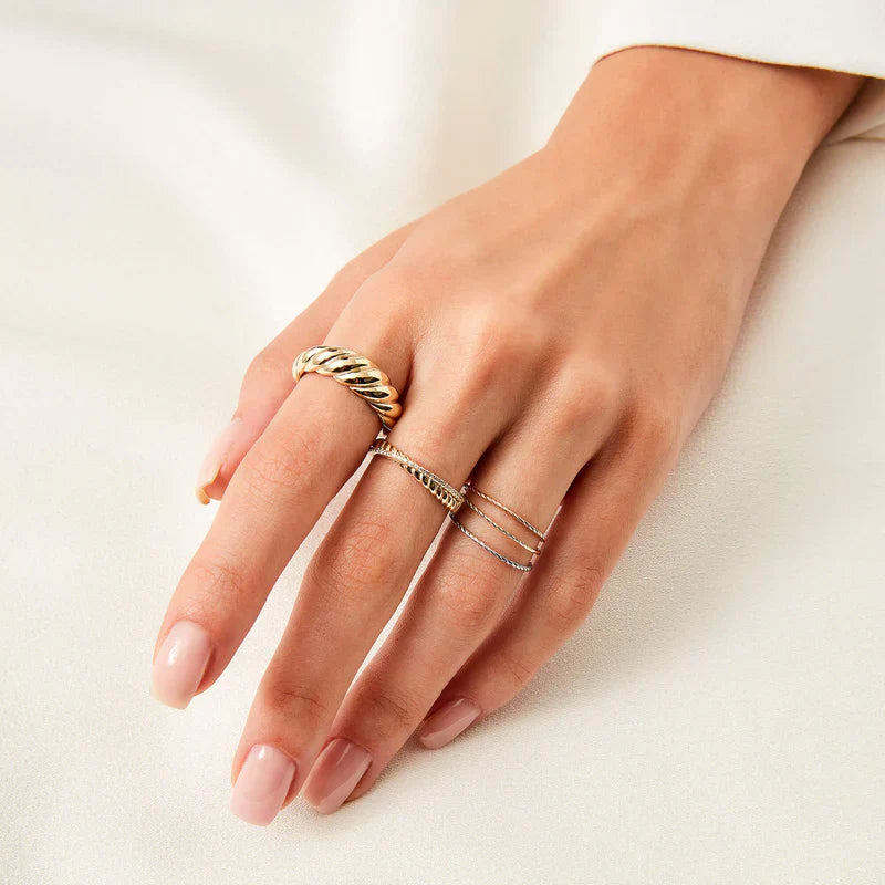BettyRae™ - Croissant Ring