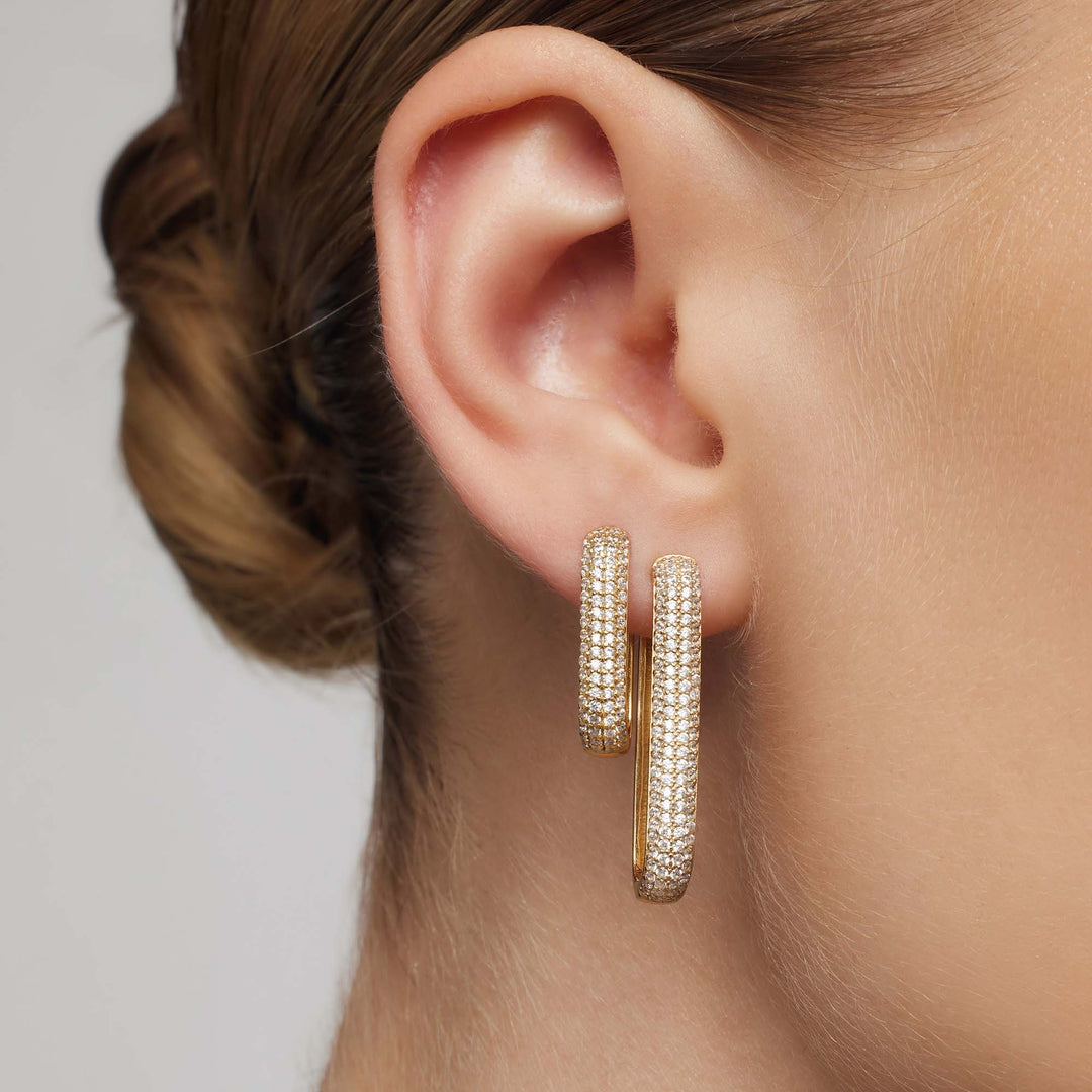 BettyRae - Icon Pavé Hoops