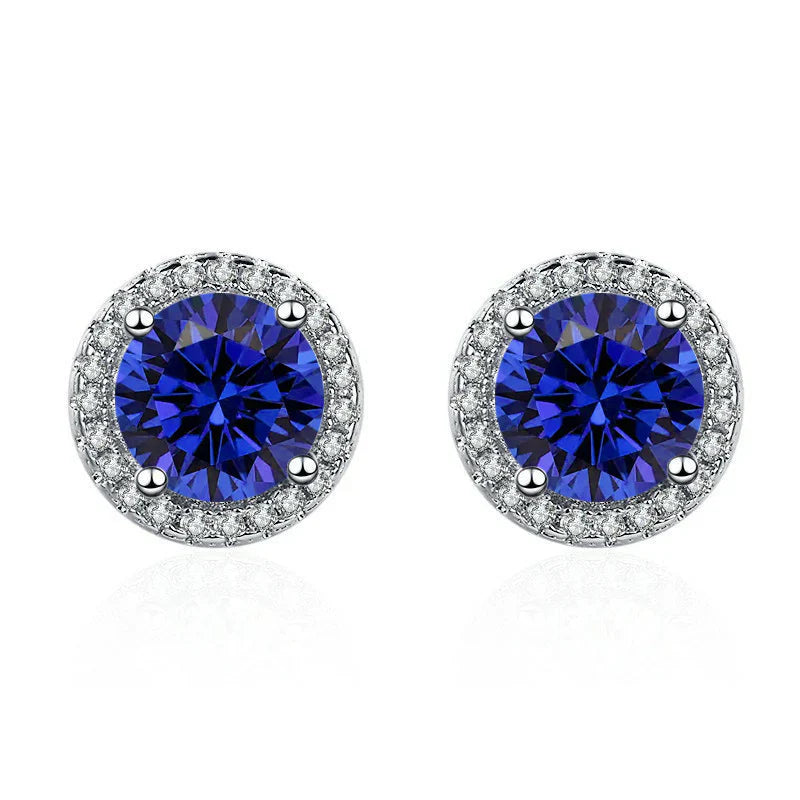 BettyRae - Lúcia Celestine Earrings White Gold