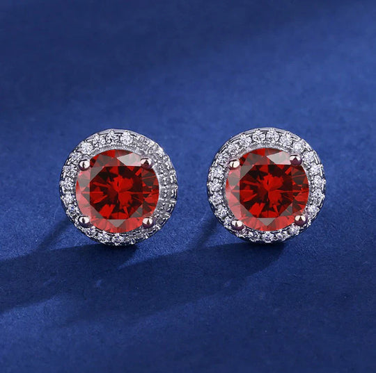 BettyRae - Rosavelle Earrings White Gold
