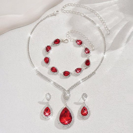 BettyRae - Bloodwynne Jewelry Set White Gold