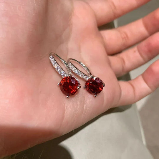 BettyRae - Orvane Earrings White Gold