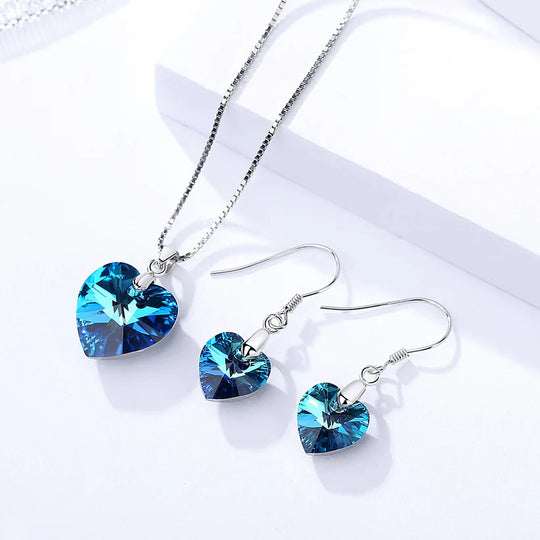 BettyRae - Olivienne Sappharel Jewelry Set White Gold