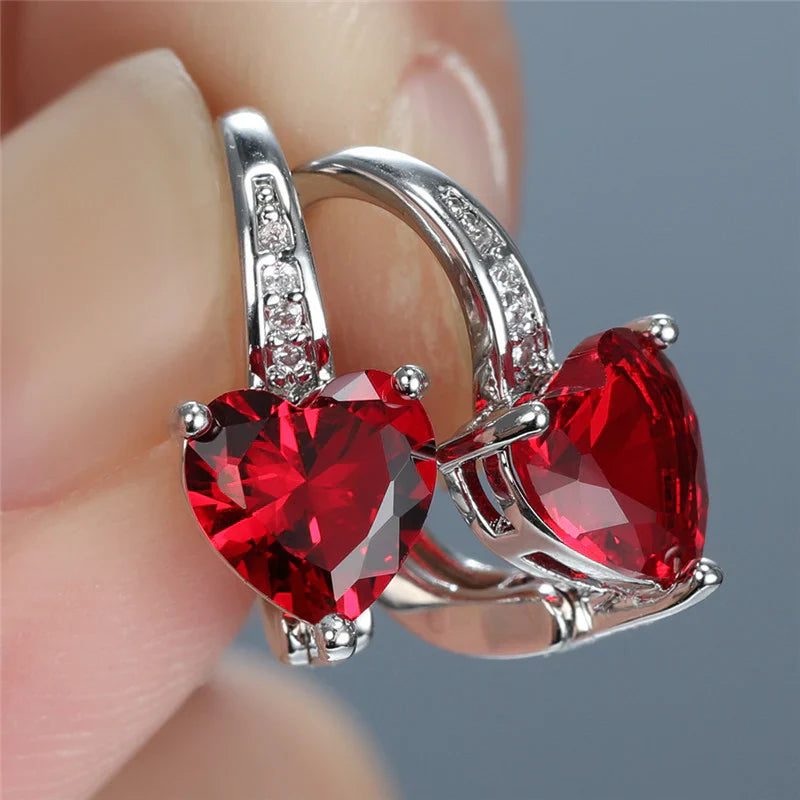 BettyRae - Emberelle Earrings White Gold