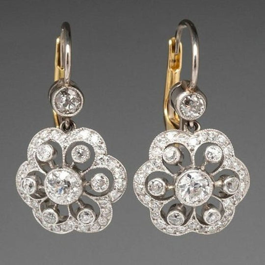 BettyRae™ - Mandala Vintage Crystal Earrings