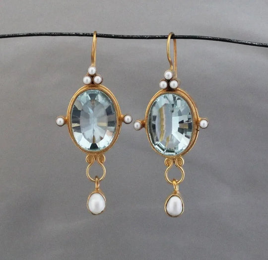 BettyRae™ - Maylin vintage pearl earrings