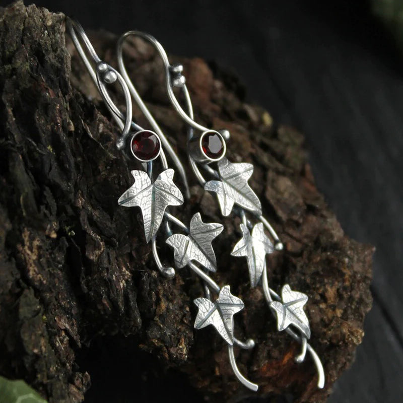 BettyRae - Blue Crystal Elf Earrings