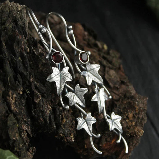 BettyRae - Blue Crystal Elf Earrings