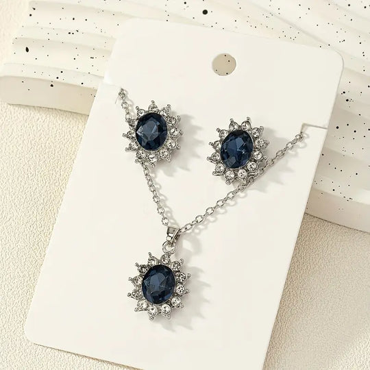 BettyRae - Katya Azuryn Jewelry Set White Gold