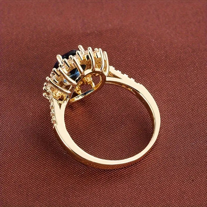 BettyRae - Saphirae Gold Ring