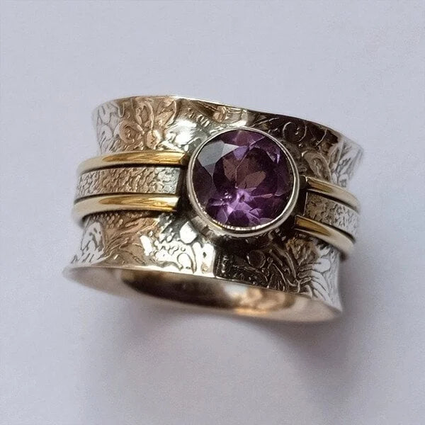 BettyRae - Bohemian Crystal Look Meditation Ring