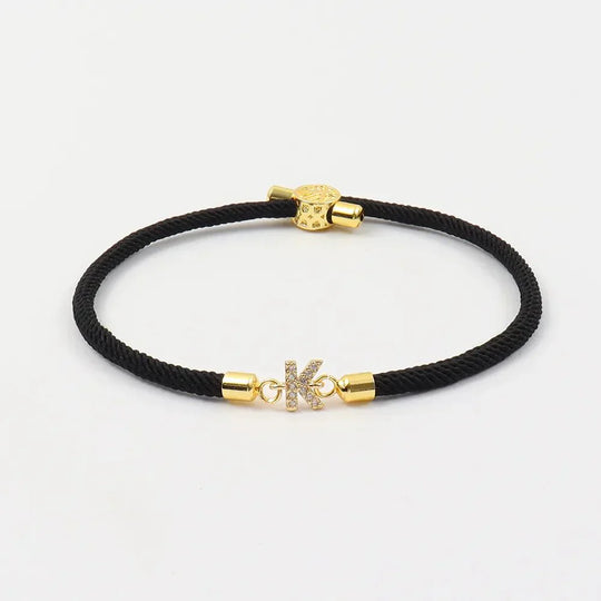 BettyRae - Personalized Unity Diamond Initial Bracelet
