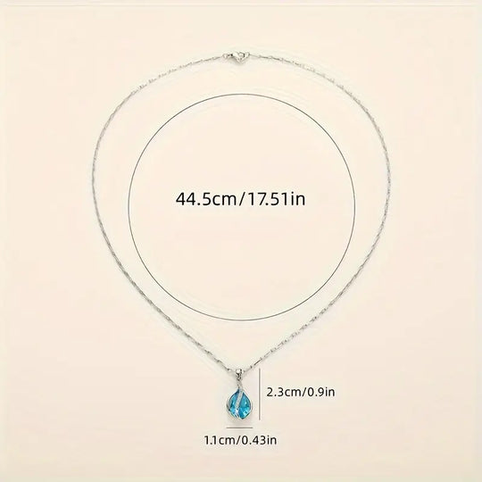 BettyRae - Celestine Vireaux Necklace White Gold