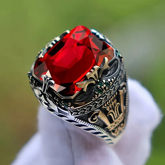 BettyRae - Ruvienne Ring Mixed Gold