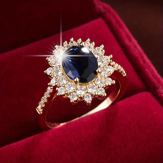 BettyRae - Saphirae Gold Ring
