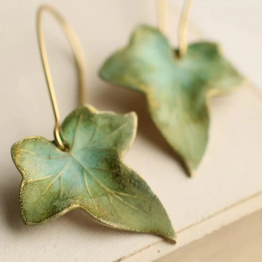 BettyRae - Vintage Leaf Earrings