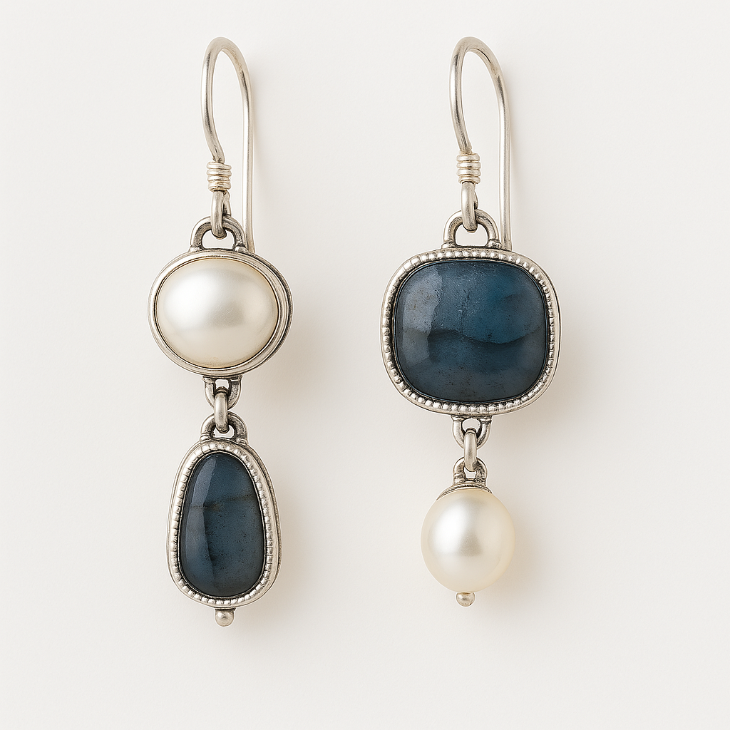 BettyRae™ - Vintage Natural Blue Stone Earrings
