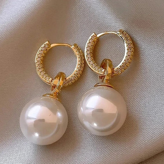 BettyRae - Elegant Pearl Earrings