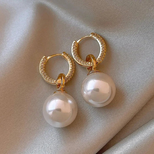 BettyRae - Elegant Pearl Earrings