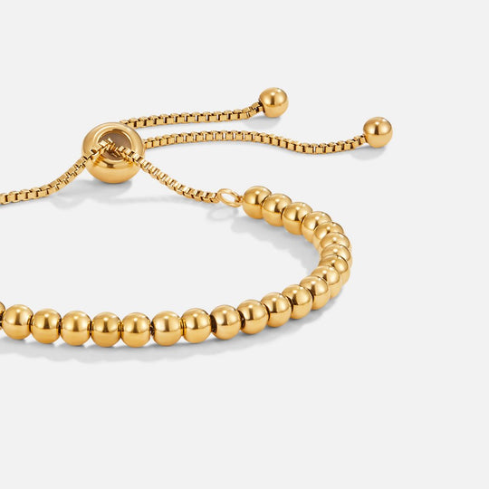 BettyRae - Beaded Gold Bracelet
