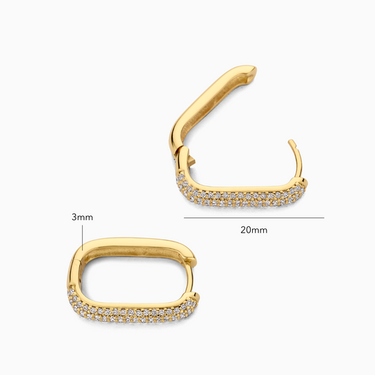 BettyRae - Icon Pavé Hoops