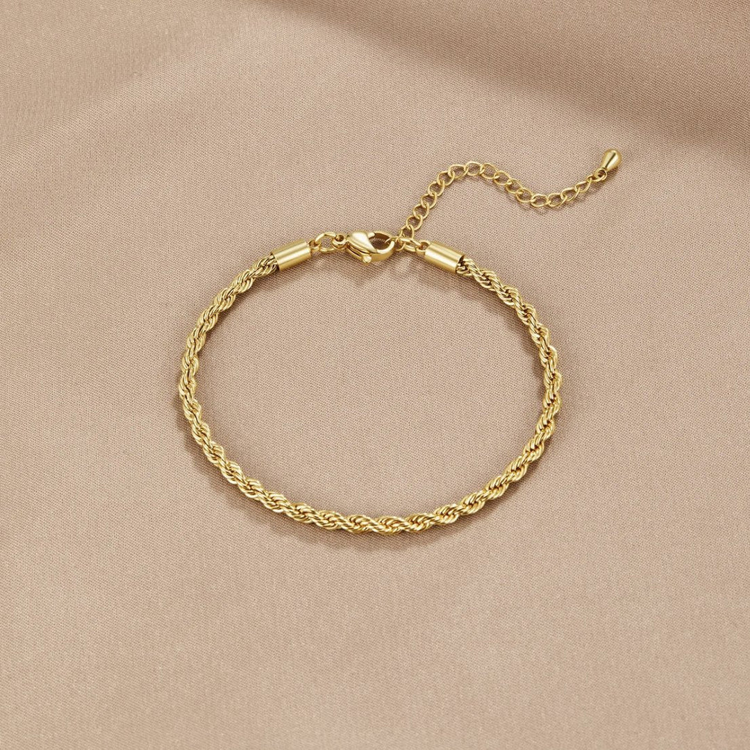 BettyRae - Twisted Chic Gold Bracelet