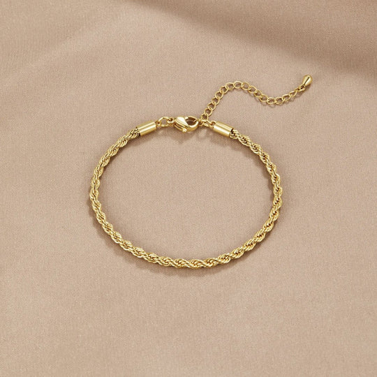 BettyRae - Twisted Chic Gold Bracelet