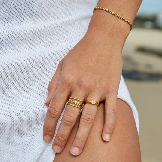 BettyRae - Twisted Chic Gold Bracelet