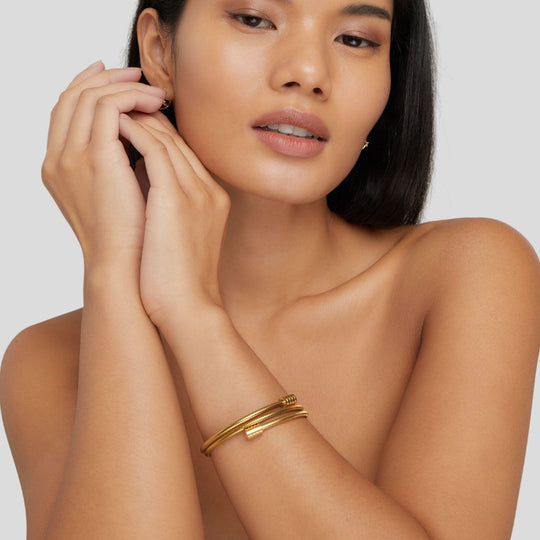 BettyRae - Twisted Gold Bracelet