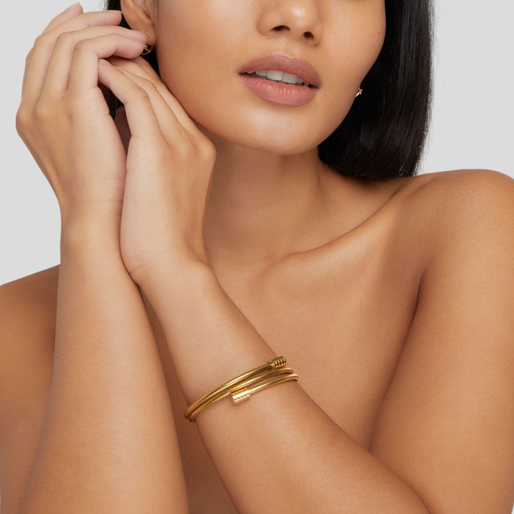 BettyRae - Twisted Gold Bracelet